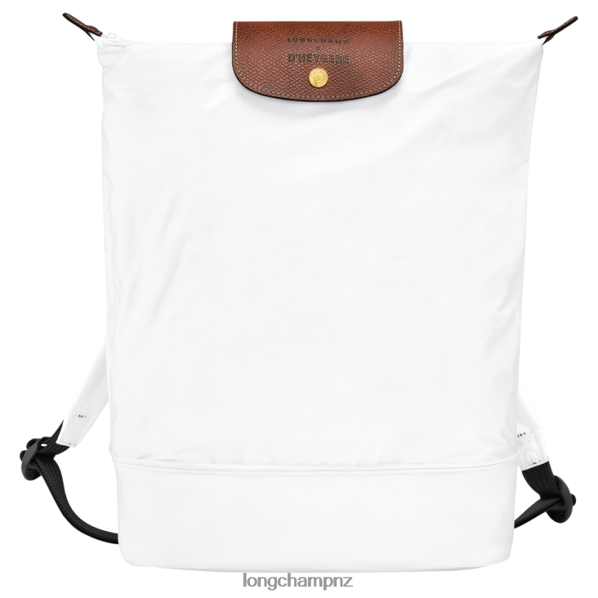 Women White Longchamp X D'heygere Crossbody bag/Backpack Bags L06408324