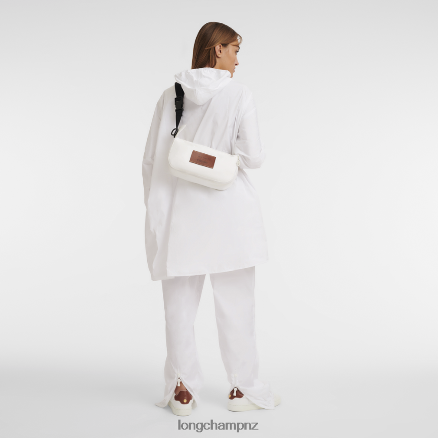 Women White Longchamp X D'heygere Crossbody bag/Backpack Bags L06408324