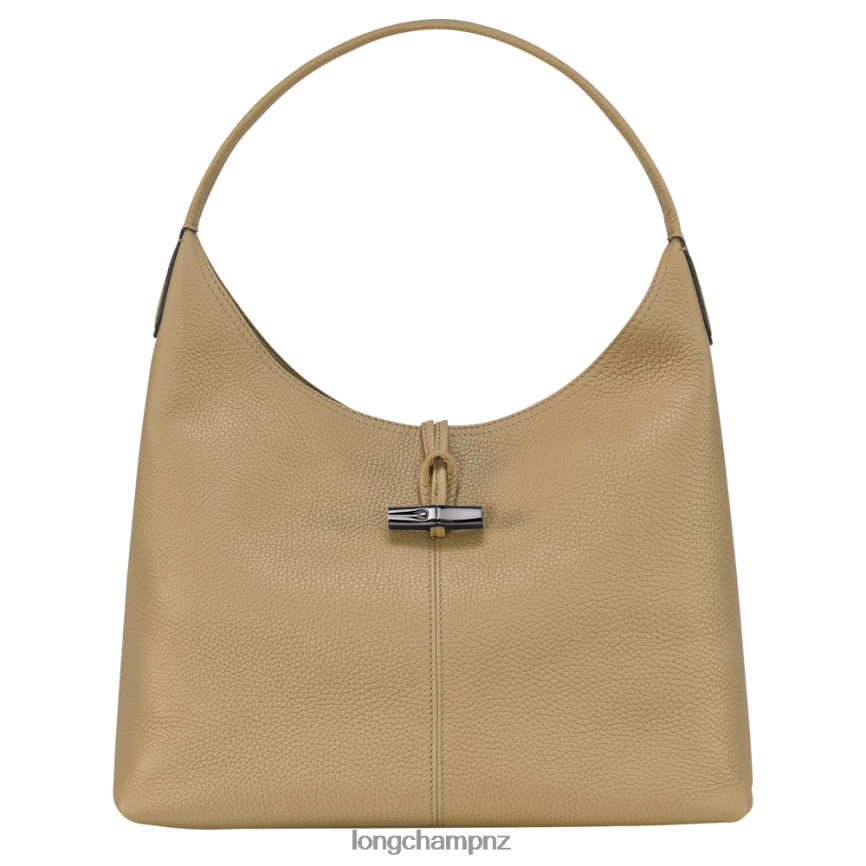 Women Beige Longchamp Roseau Essential Hobo bag Bags L0640832