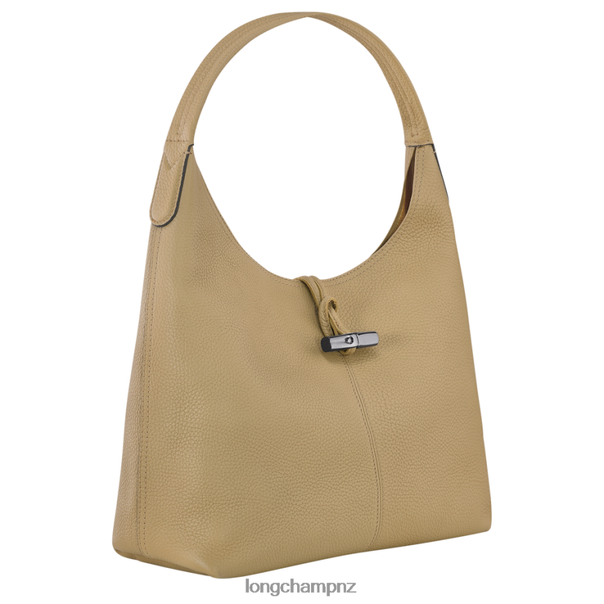 Women Beige Longchamp Roseau Essential Hobo bag Bags L0640832