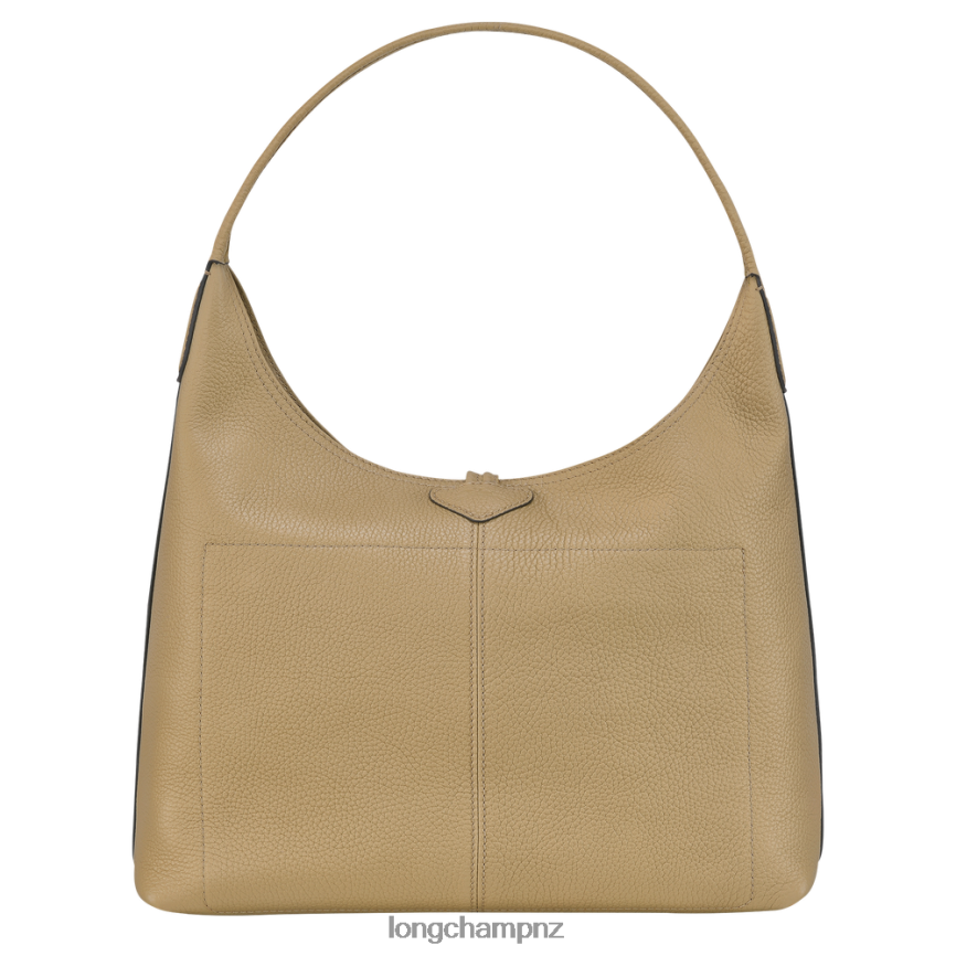 Women Beige Longchamp Roseau Essential Hobo bag Bags L0640832