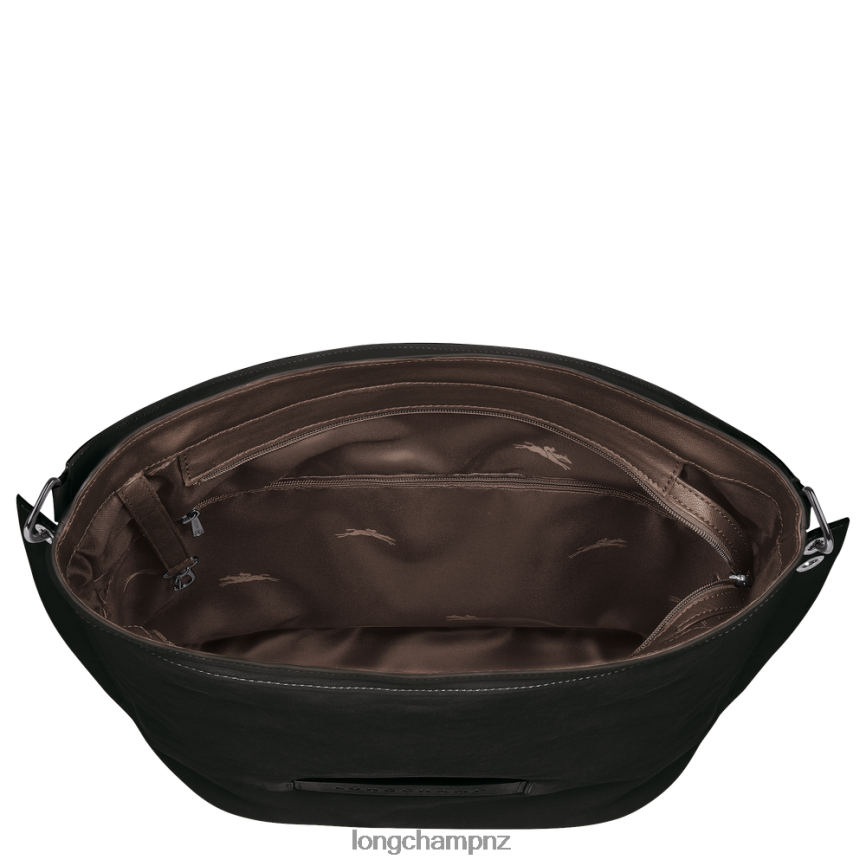 Women Black Longchamp 3D Hobo bag Bags L06408398