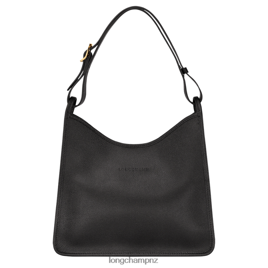 Women Black Longchamp Le Foulonne Hobo bag Bags L06408388