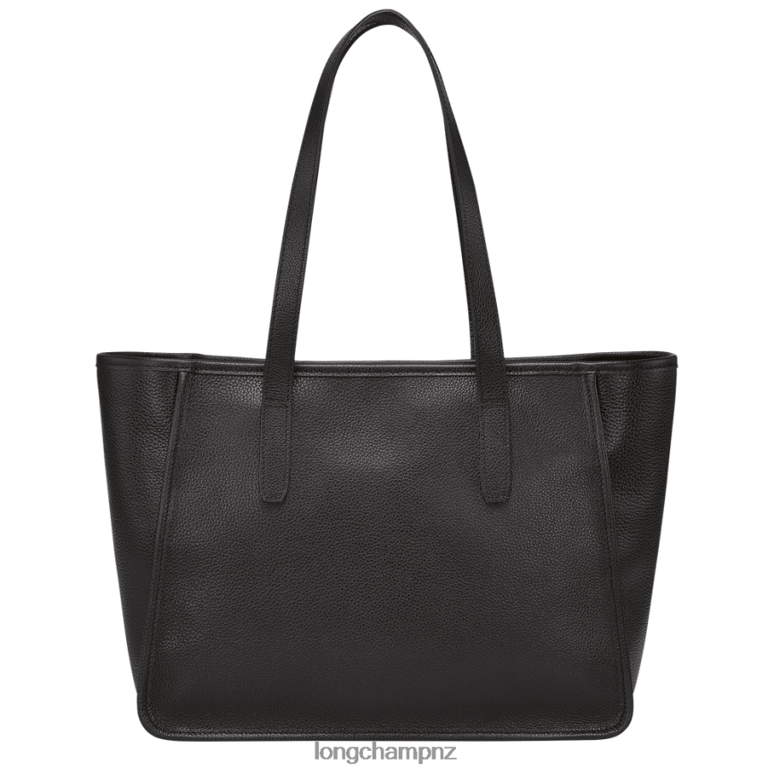 Women Black Longchamp Le Foulonne Tote bag Bags L06408384