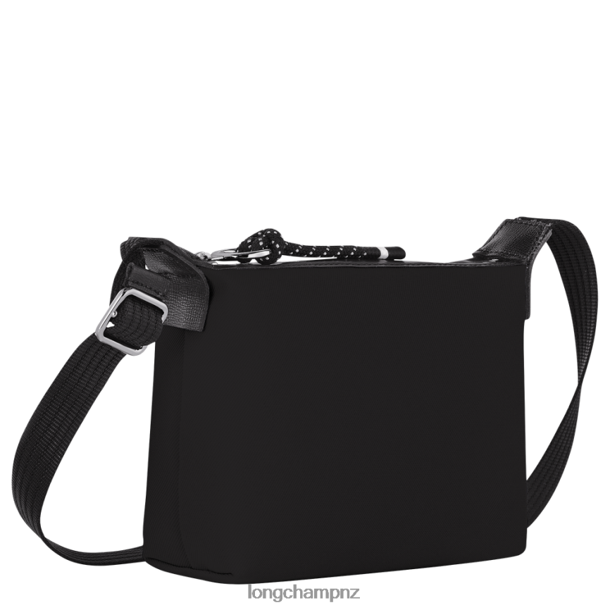 Women Black Longchamp Le Pliage Energy Pouch Bags L06408343