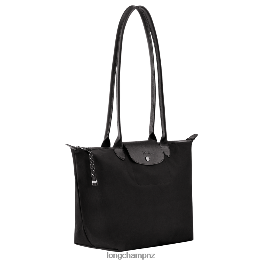 Women Black Longchamp Le Pliage Energy Tote bag Bags L06408345
