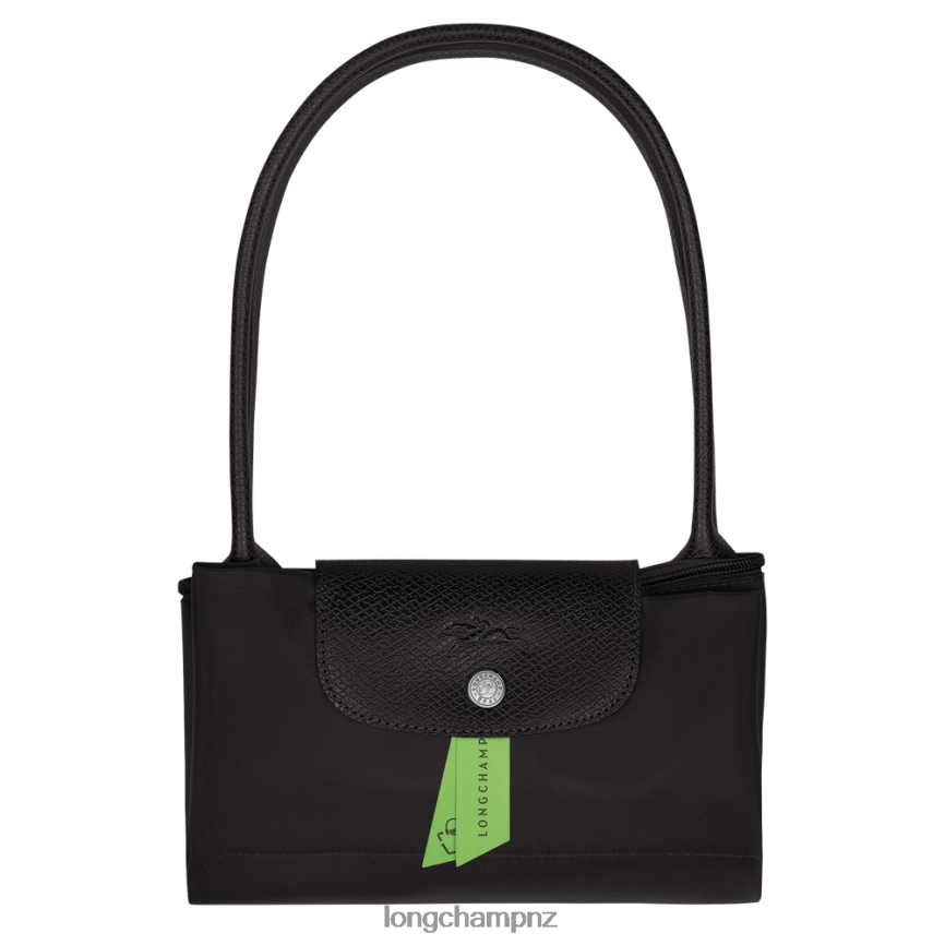 Women Black Longchamp Le Pliage Green Tote bag Bags L06408409
