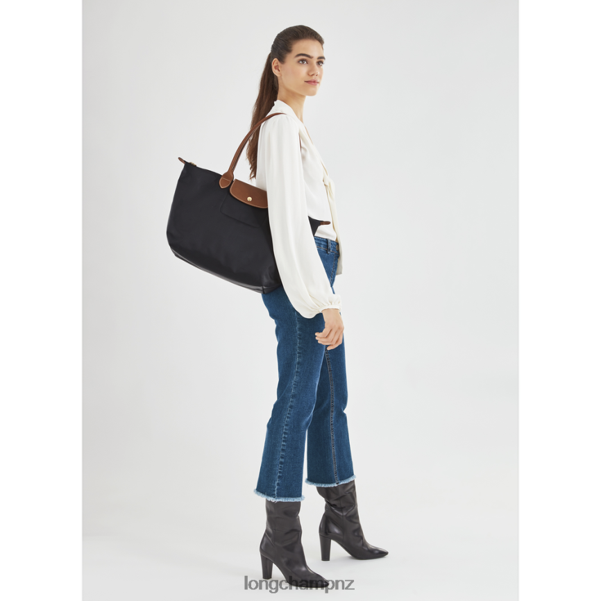 Women Black Longchamp Le Pliage Original Tote bag Bags L0640838