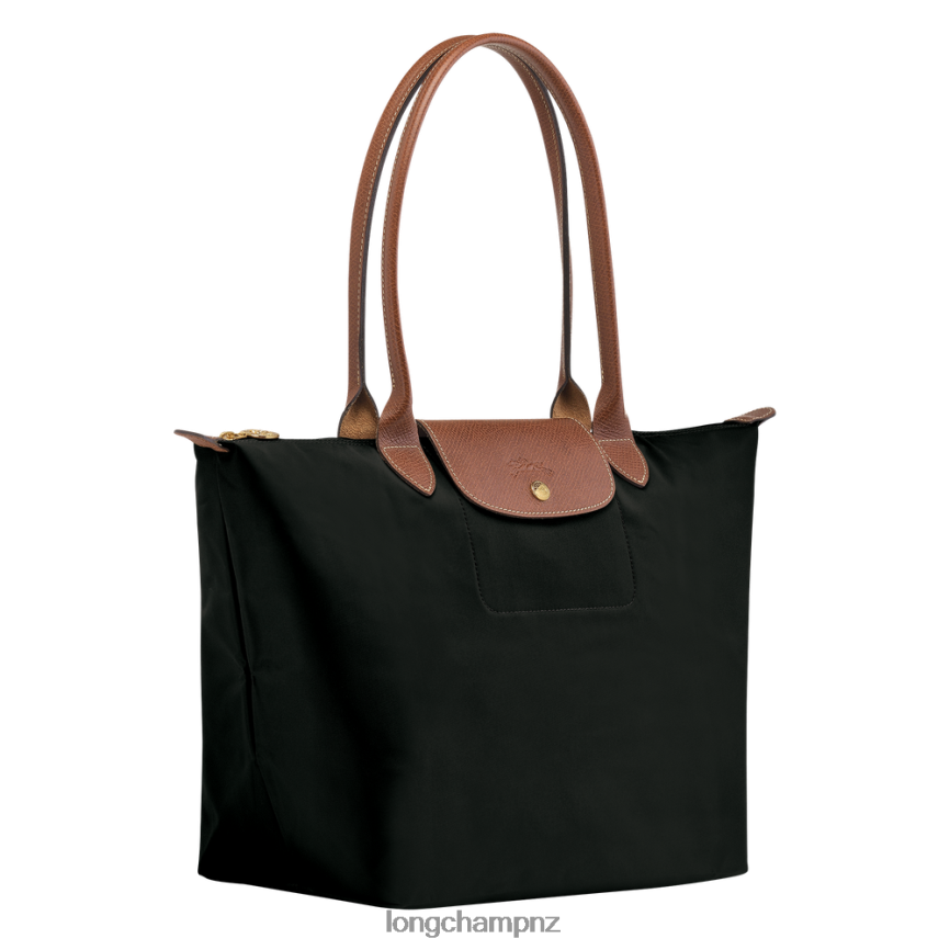 Women Black Longchamp Le Pliage Original Tote bag Bags L0640838