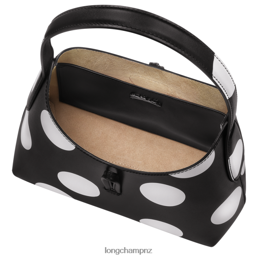 Women Black Longchamp Roseau Hobo bag Bags L06408383