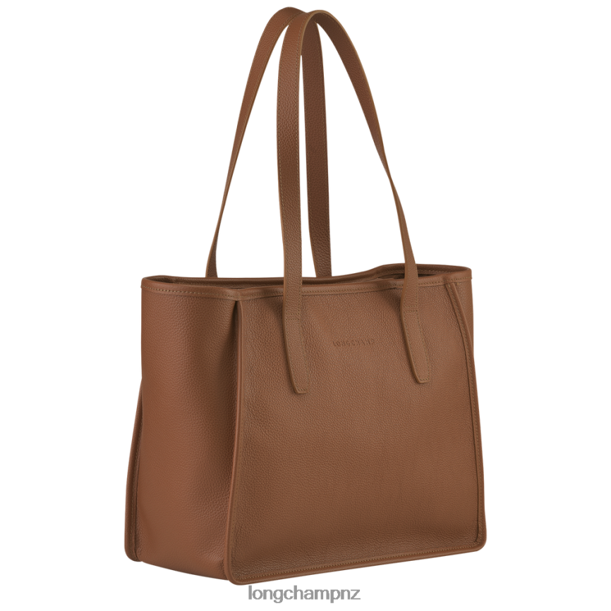 Women Caramel Longchamp Le Foulonne Tote bag Bags L06408385