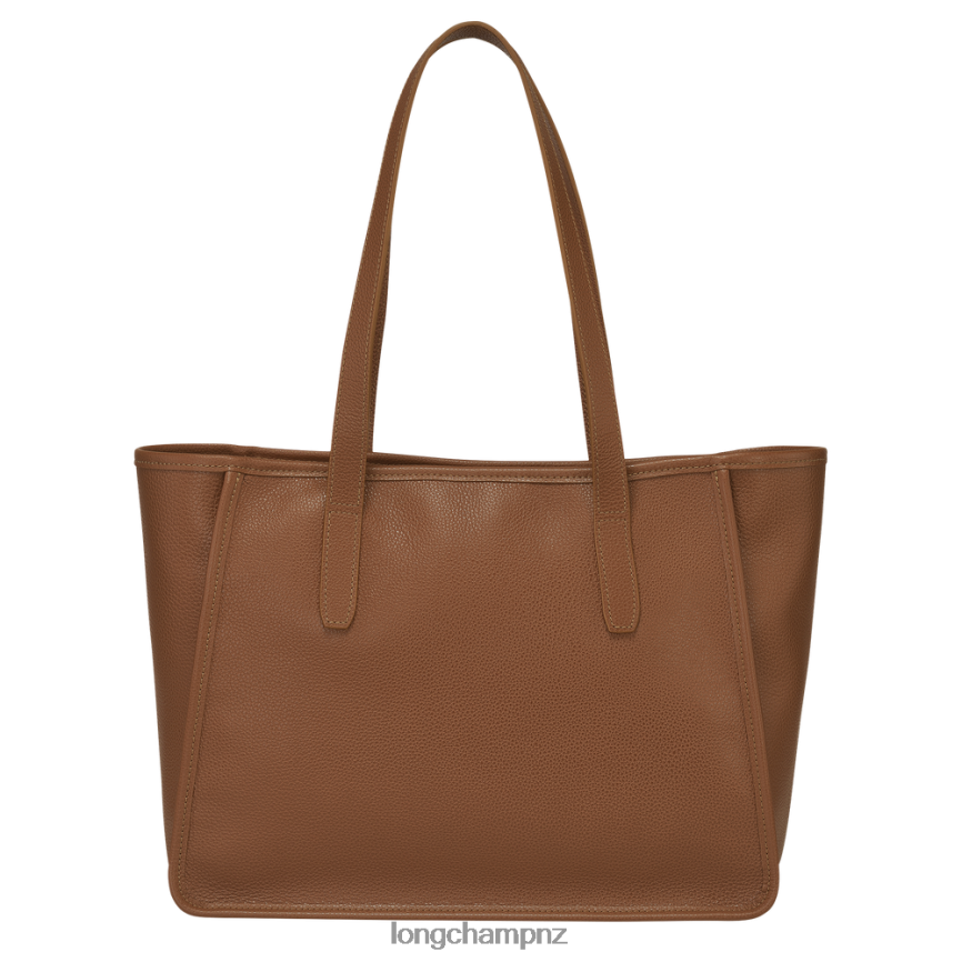 Women Caramel Longchamp Le Foulonne Tote bag Bags L06408385