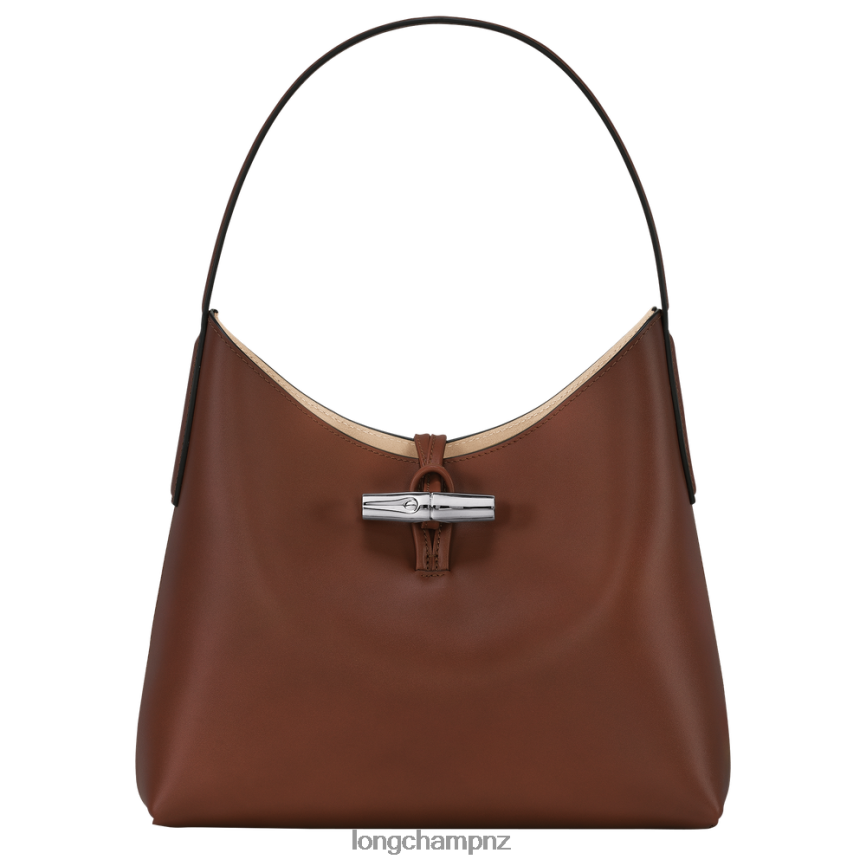 Women Ebony Longchamp Roseau Hobo bag Bags L06408365