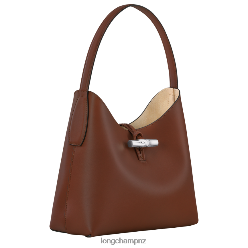 Women Ebony Longchamp Roseau Hobo bag Bags L06408365