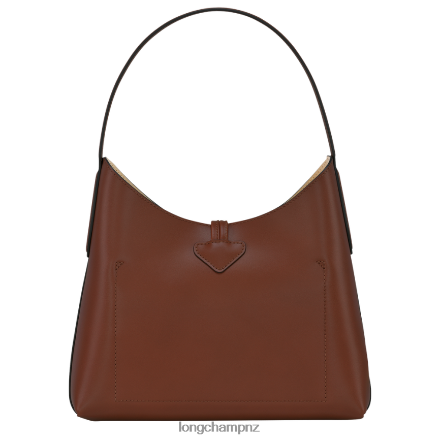 Women Ebony Longchamp Roseau Hobo bag Bags L06408365