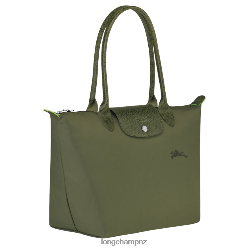 Women Forest Longchamp Le Pliage Green Tote bag Bags L0640829