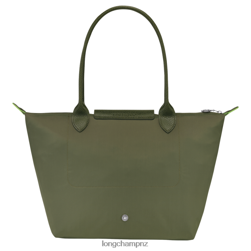 Women Forest Longchamp Le Pliage Green Tote bag Bags L0640829