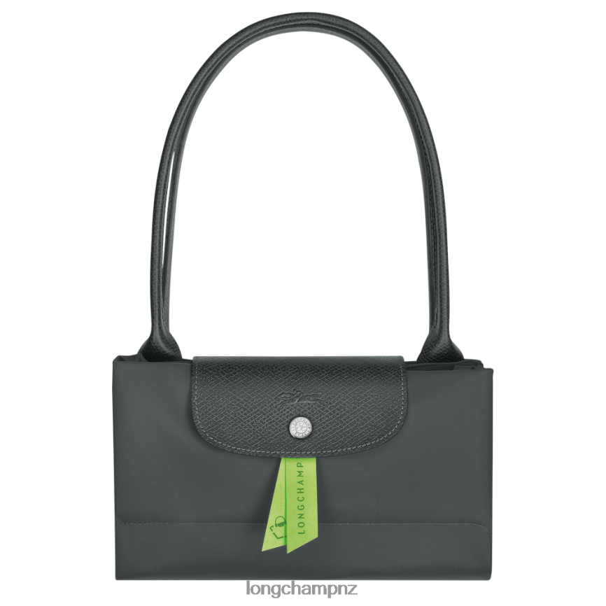 Women Graphite Longchamp Le Pliage Green Tote bag Bags L06408405