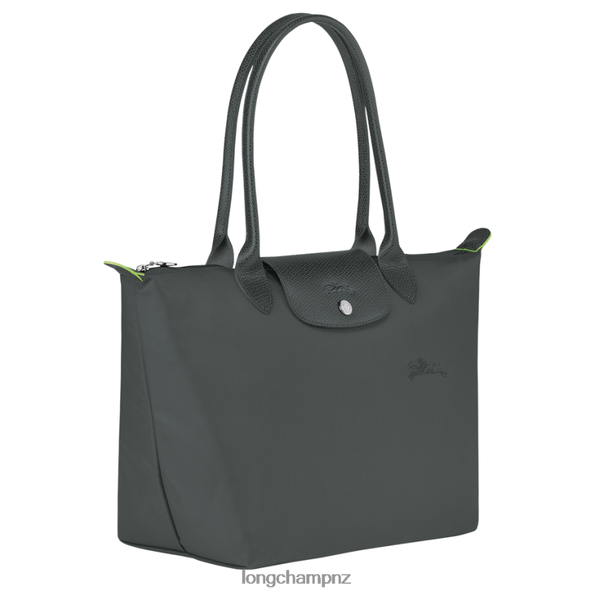 Women Graphite Longchamp Le Pliage Green Tote bag Bags L06408411