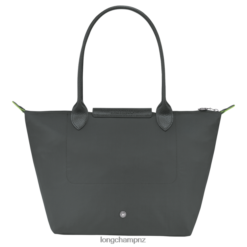Women Graphite Longchamp Le Pliage Green Tote bag Bags L06408411