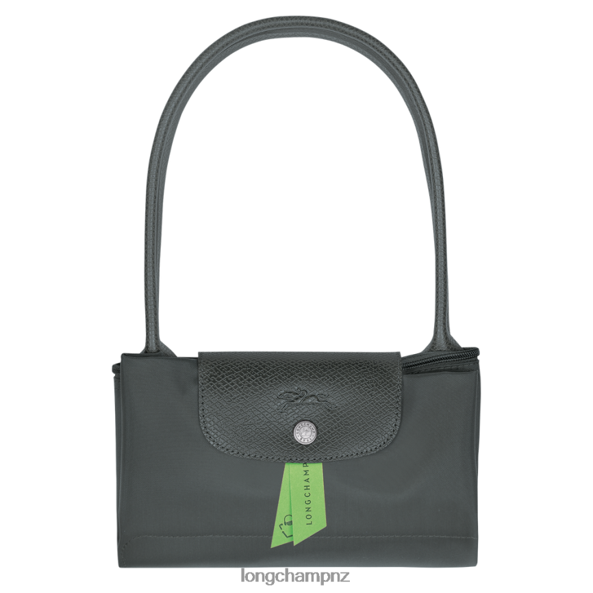 Women Graphite Longchamp Le Pliage Green Tote bag Bags L06408411