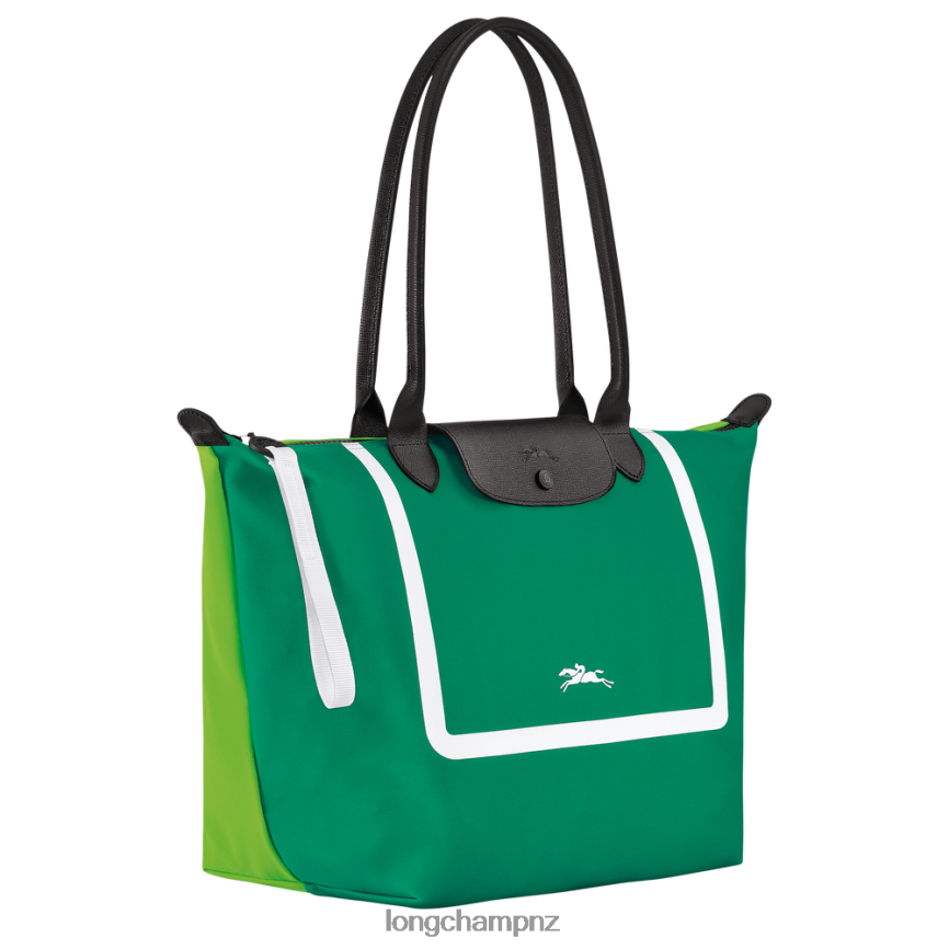 Women Grass/Green Light Longchamp Le Pliage Collection Tote bag Bags L06408342