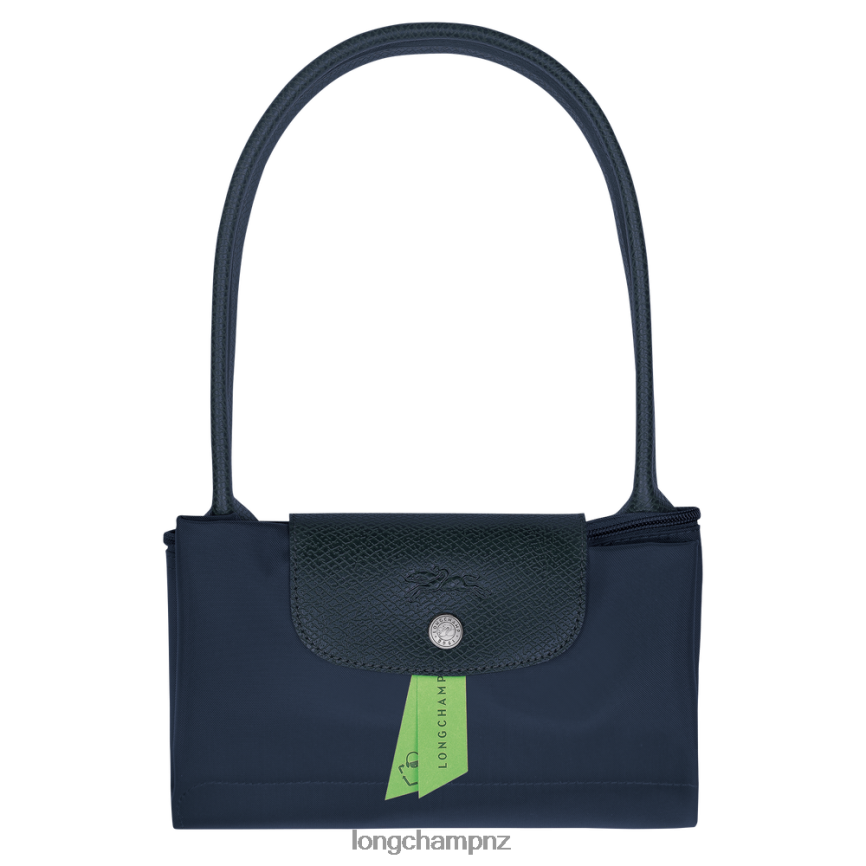 Women Navy Longchamp Le Pliage Green Tote bag Bags L06408412