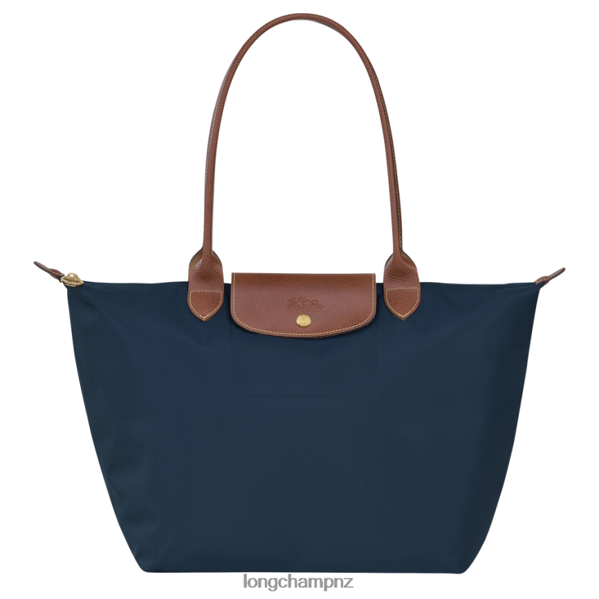 Women Navy Longchamp Le Pliage Original Tote bag Bags L06408417