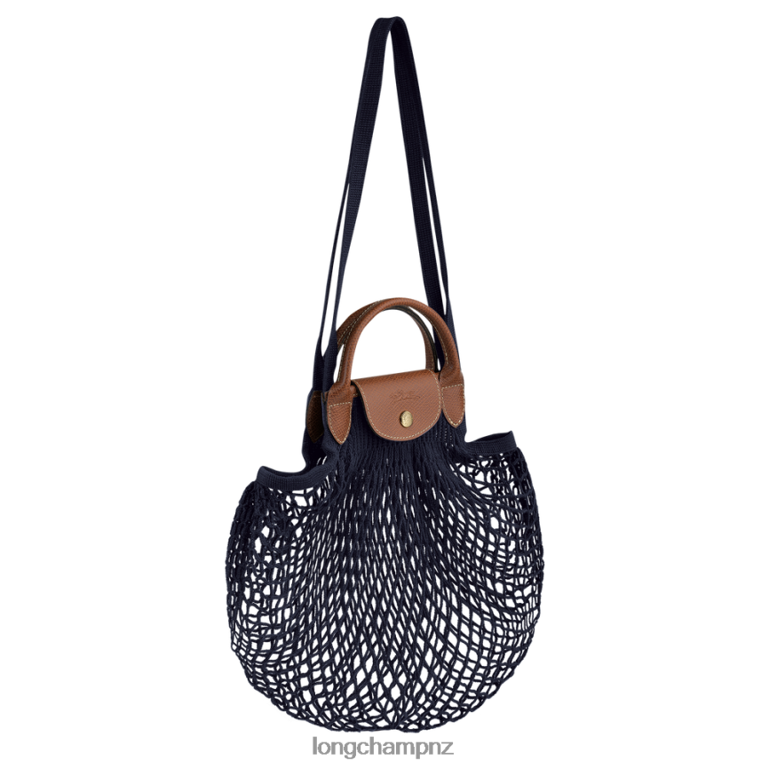 Women Navy Longchamp Le Pliage filet Mesh bag Bags L064085