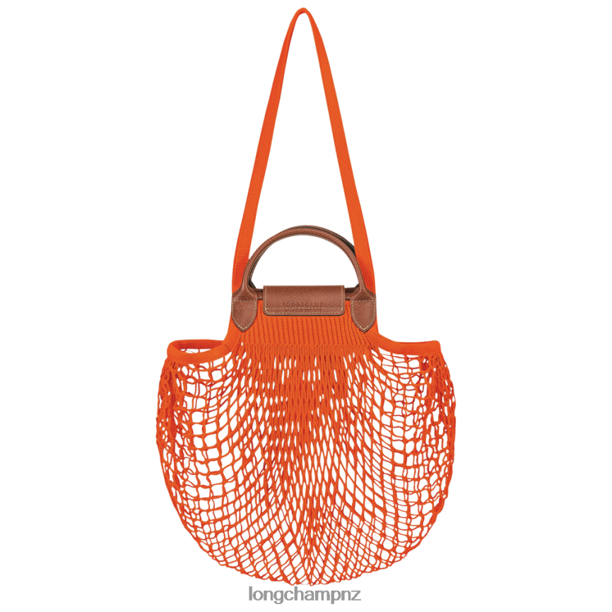 Women Orange Longchamp Le Pliage filet Mesh bag Bags L064083