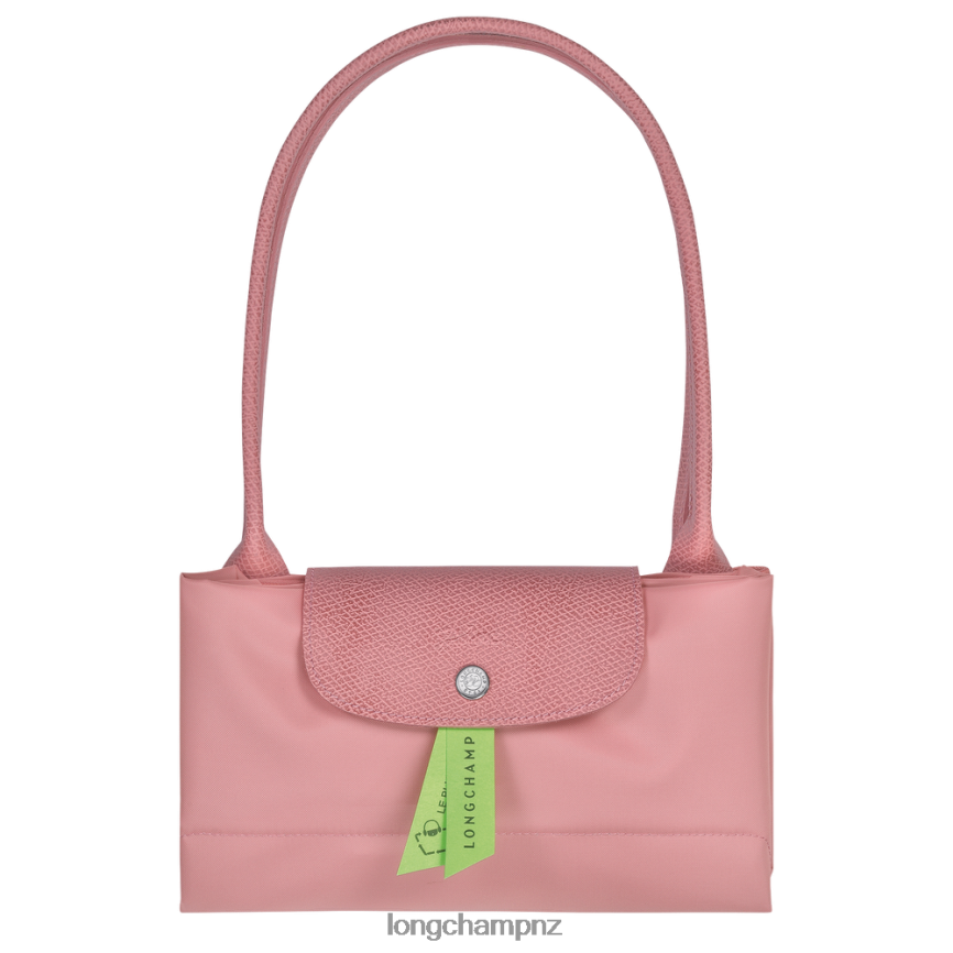 Women Petal Pink Longchamp Le Pliage Green Tote bag Bags L06408408