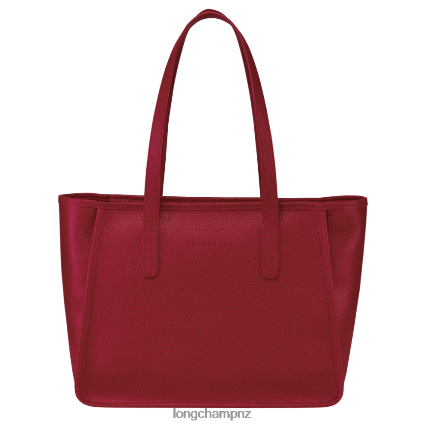 Women Red Longchamp Le Foulonne Tote bag Bags L06408386