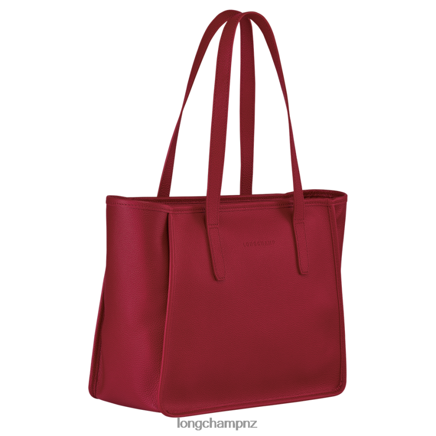 Women Red Longchamp Le Foulonne Tote bag Bags L06408386