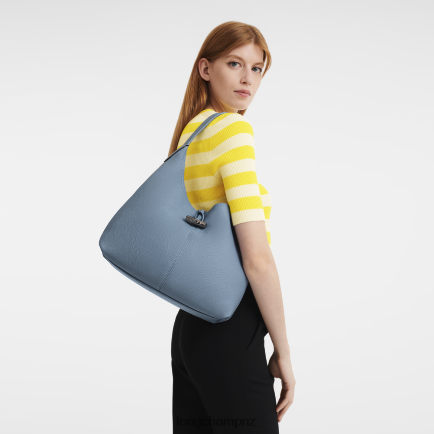 Women Slate Longchamp Roseau Essential Hobo bag Bags L06408359