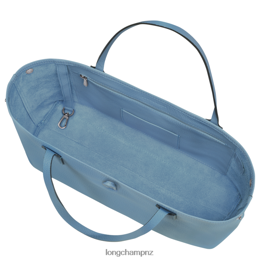 Women Slate Longchamp Roseau Essential Tote bag Bags L06408363