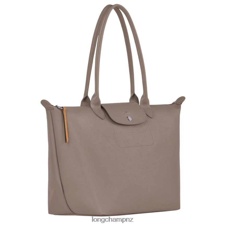 Women Taupe Longchamp Le Pliage City Tote bag Bags L06408349