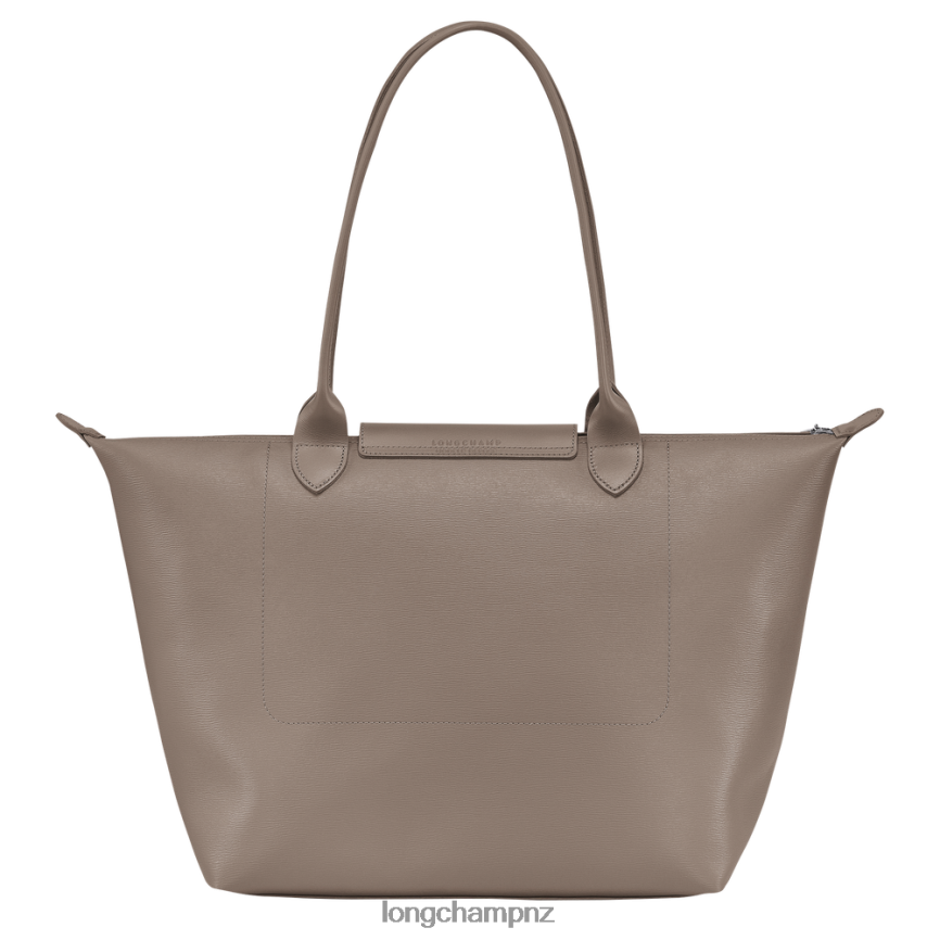 Women Taupe Longchamp Le Pliage City Tote bag Bags L06408349