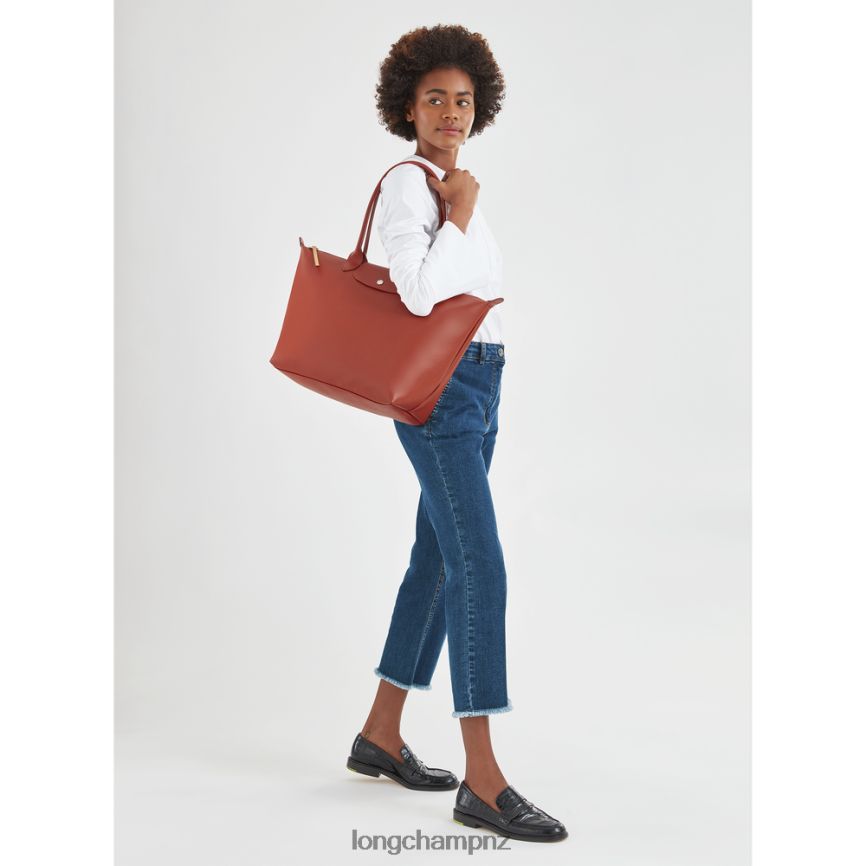 Women Terracotta Longchamp Le Pliage City Tote bag Bags L06408350