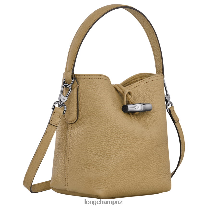 Women Beige Longchamp Roseau Essential Bucket bag Bags L0640893