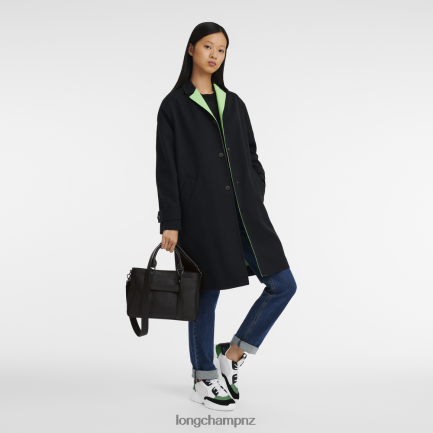 Women Black Longchamp 3D Handbag Bags L06408176