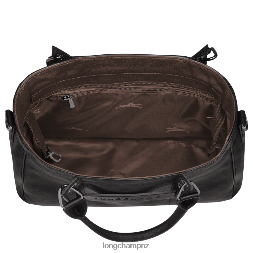 Women Black Longchamp 3D Handbag Bags L06408176