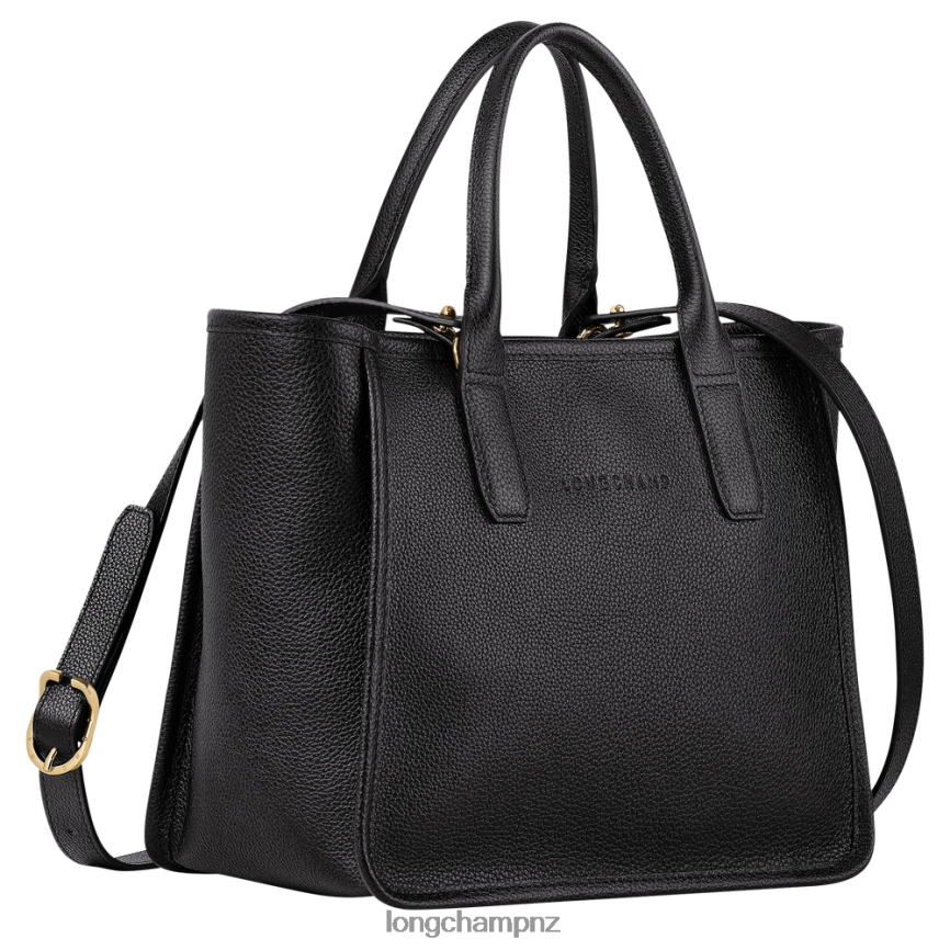Women Black Longchamp Le Foulonne Tote bag Bags L06408124