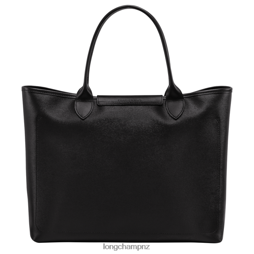 Women Black Longchamp Le Pliage City Tote bag Bags L0640883