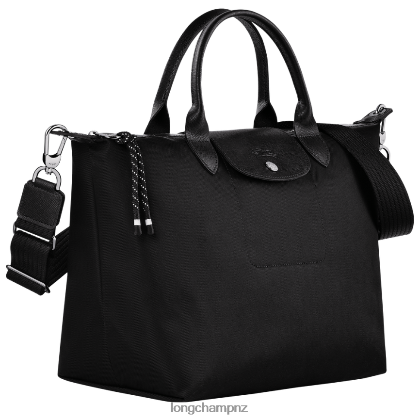 Women Black Longchamp Le Pliage Energy Handbag Bags L0640840