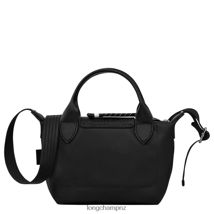 Women Black Longchamp Le Pliage Energy Handbag Bags L0640868