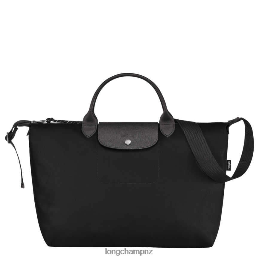 Women Black Longchamp Le Pliage Energy Handbag Bags L0640879
