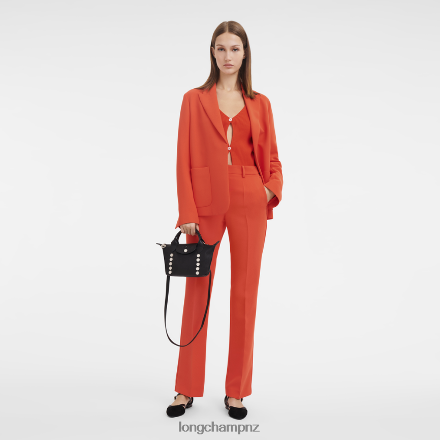 Women Black Longchamp Le Pliage Xtra Handbag Bags L06408157