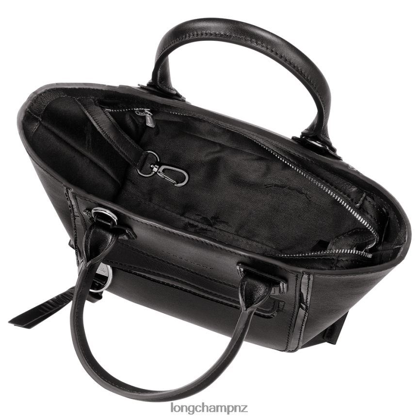 Women Black Longchamp Mailbox Handbag Bags L06408175