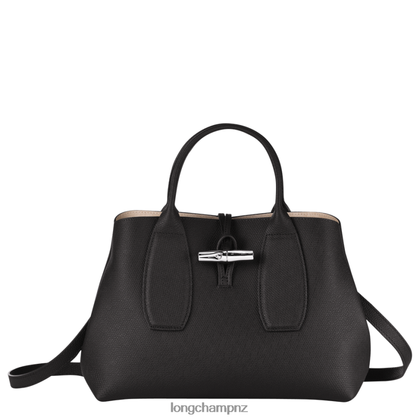 Women Black Longchamp Roseau Handbag Bags L06408103