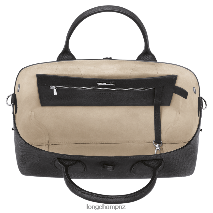 Women Black Longchamp Roseau Handbag Bags L06408103